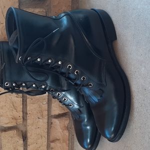 Justin roper lace up boots 10.5 D
